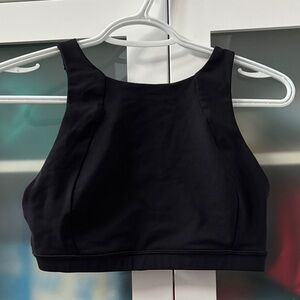 Lululemon Free to be Serene High Neck Bra SZ 8 Black EUC LIKE NEW 🖤